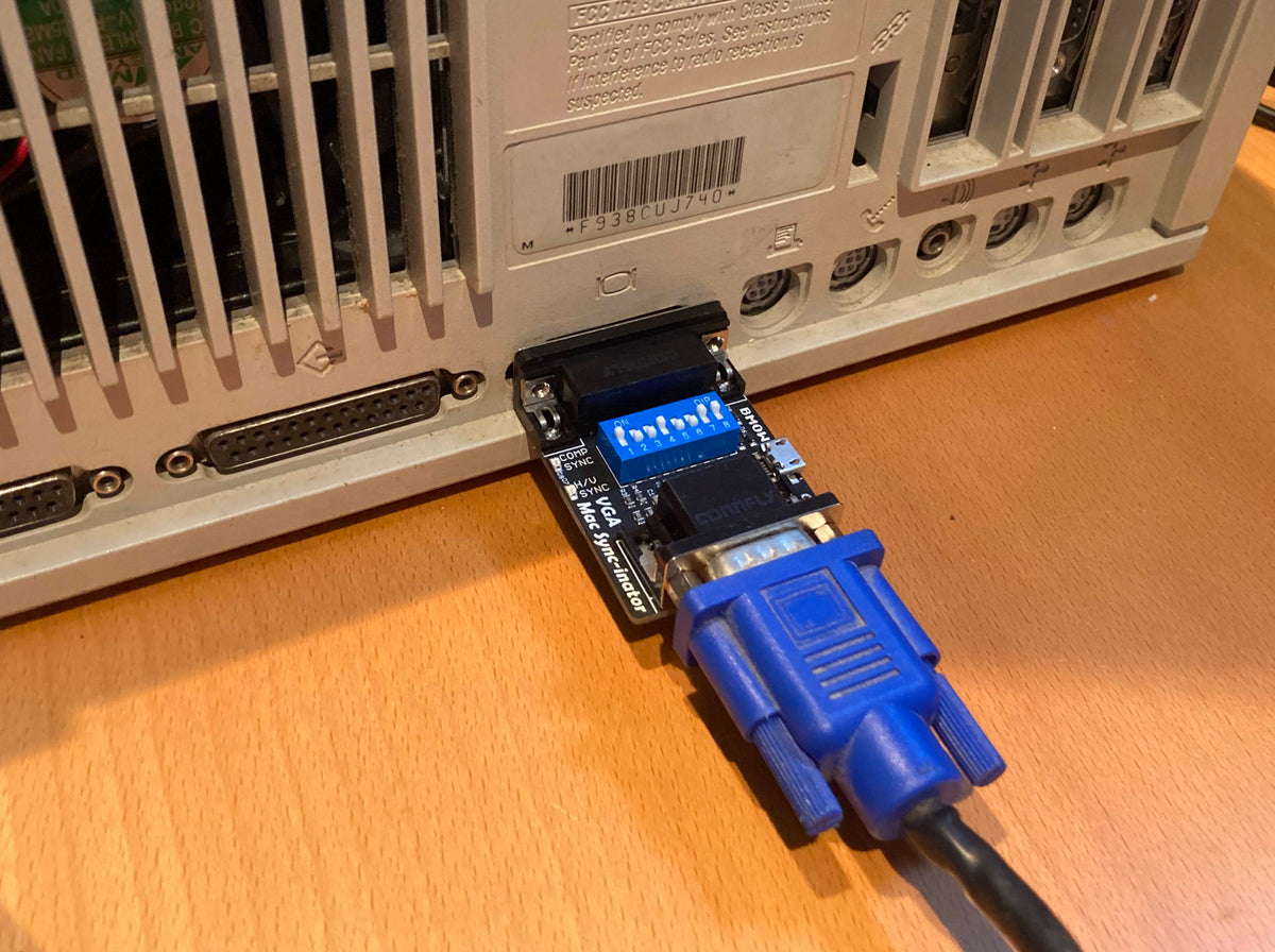 Mac Sync-inator VGA Sync Converter
