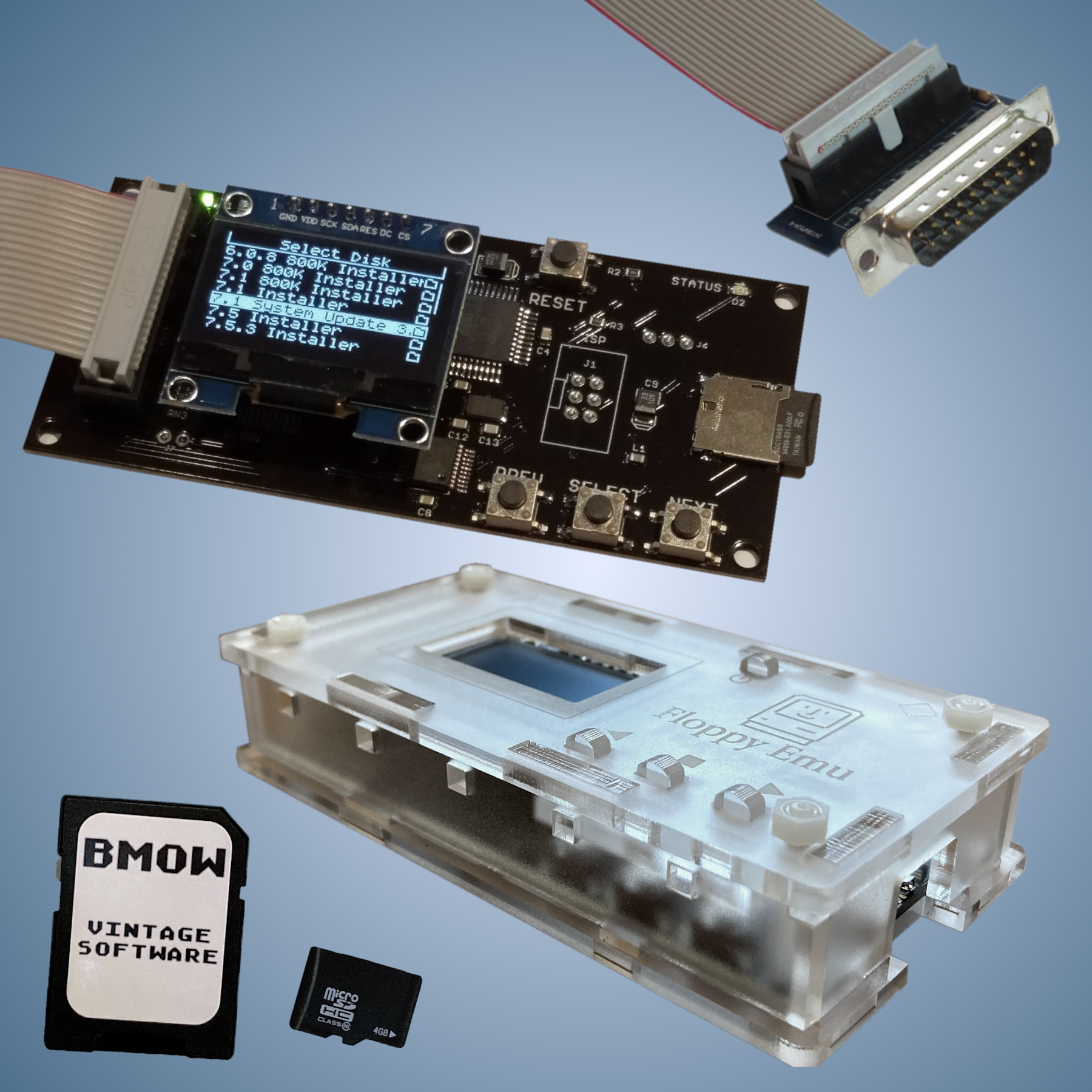 Floppy Emu Model C Deluxe Bundle – Big Mess o' Wires Floppy Emu Model C Deluxe Bundle – Big Mess o' Wires