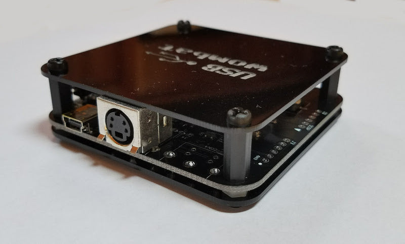 Black Acrylic Case for ADB-USB Wombat