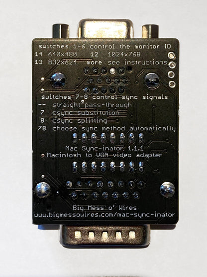 Mac Sync-inator VGA Sync Converter