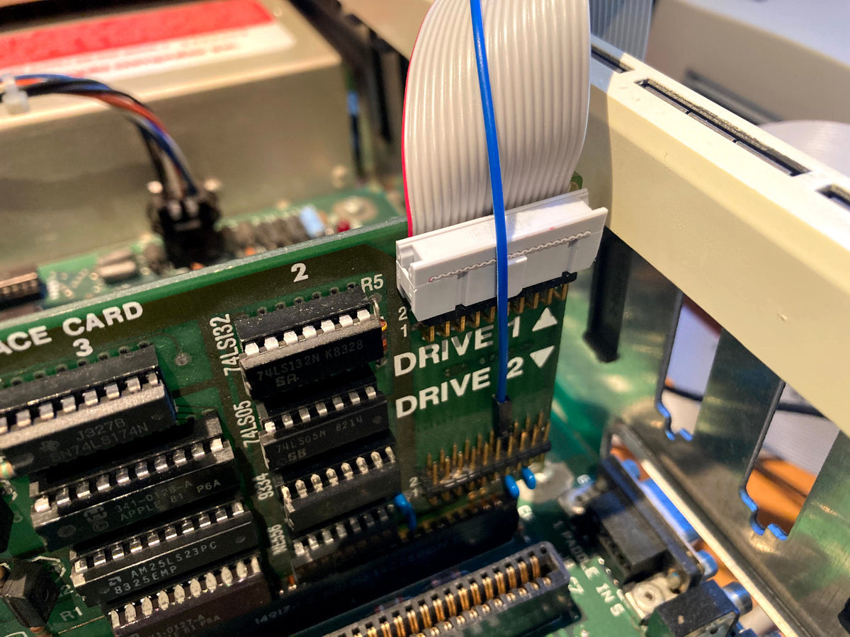 Dual 5.25 Drive Adapter for Disk II Interface Card