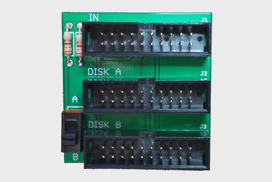 Internal/External Drive Switcher for Apple IIc – Big Mess o' Wires