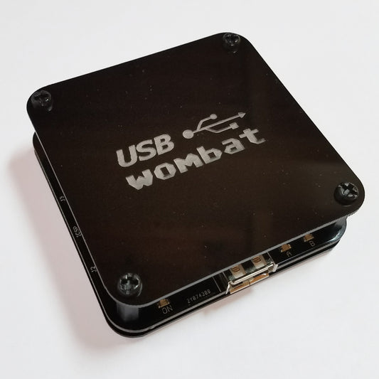 Black Acrylic Case for ADB-USB Wombat