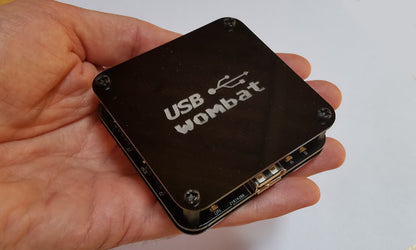 Black Acrylic Case for ADB-USB Wombat