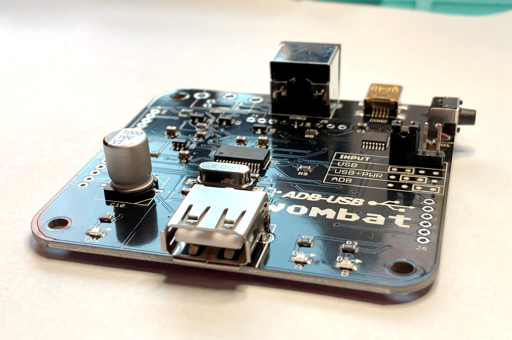 ADB-USB Wombat Input Converter – Big Mess o' Wires