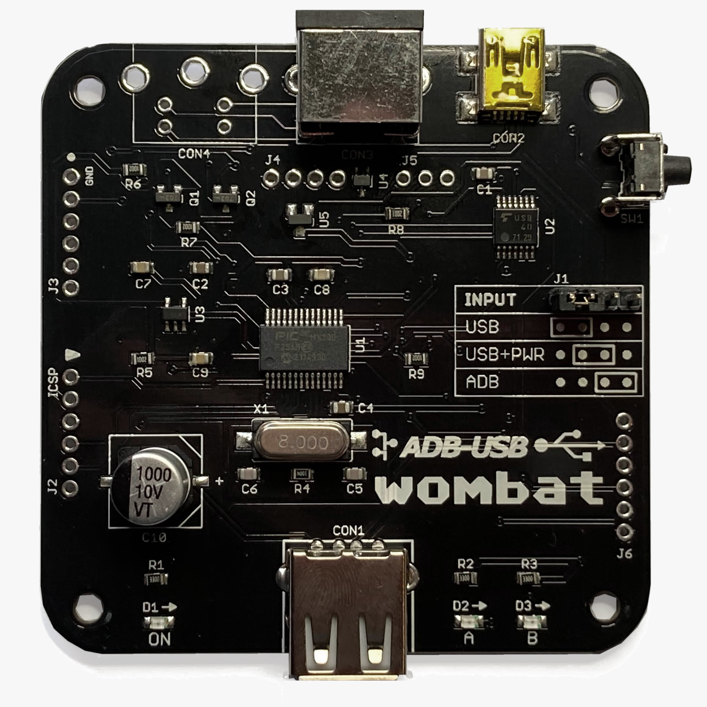 ADB-USB Wombat Input Converter